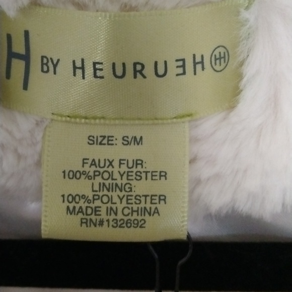 Heurueh faux fur color block vest - Picture 6 of 7